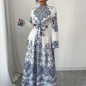 European And American-style Arabic Womens Dresses